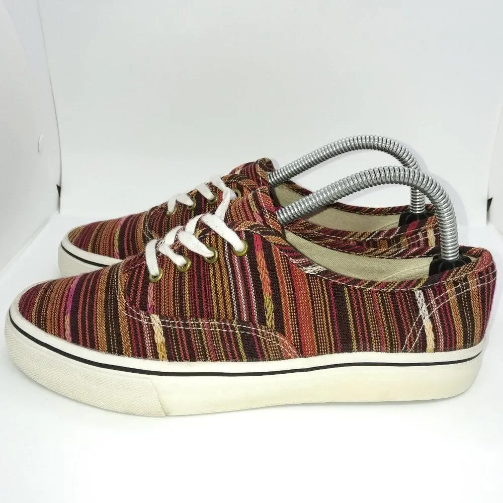 Airwalk Surf Stripe Skateboard‎ Shoes Women's Size 8.5 Multicolor